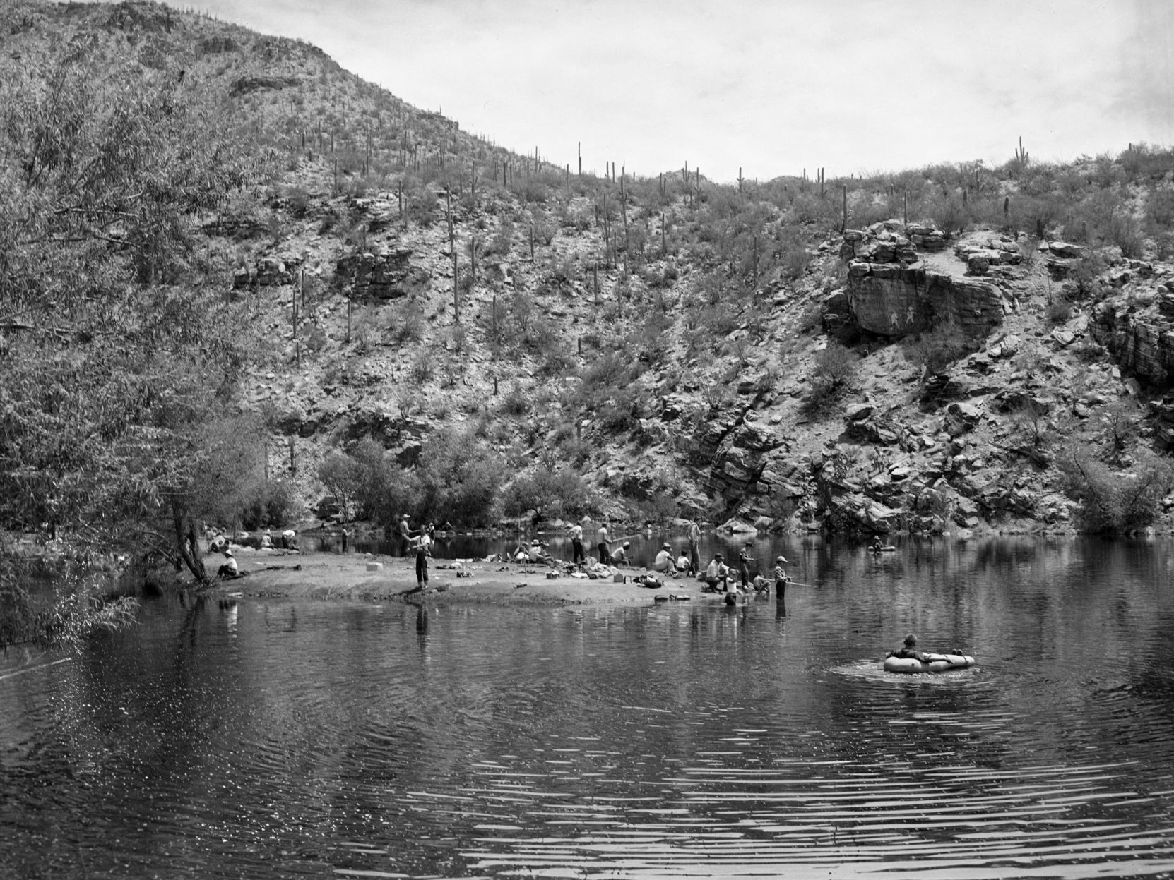 Sabino Lake in 1951